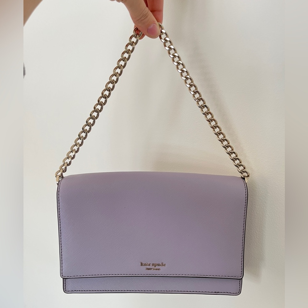 NWOT Kate Spade Lavender Crossbody Shoulder Bag Purse